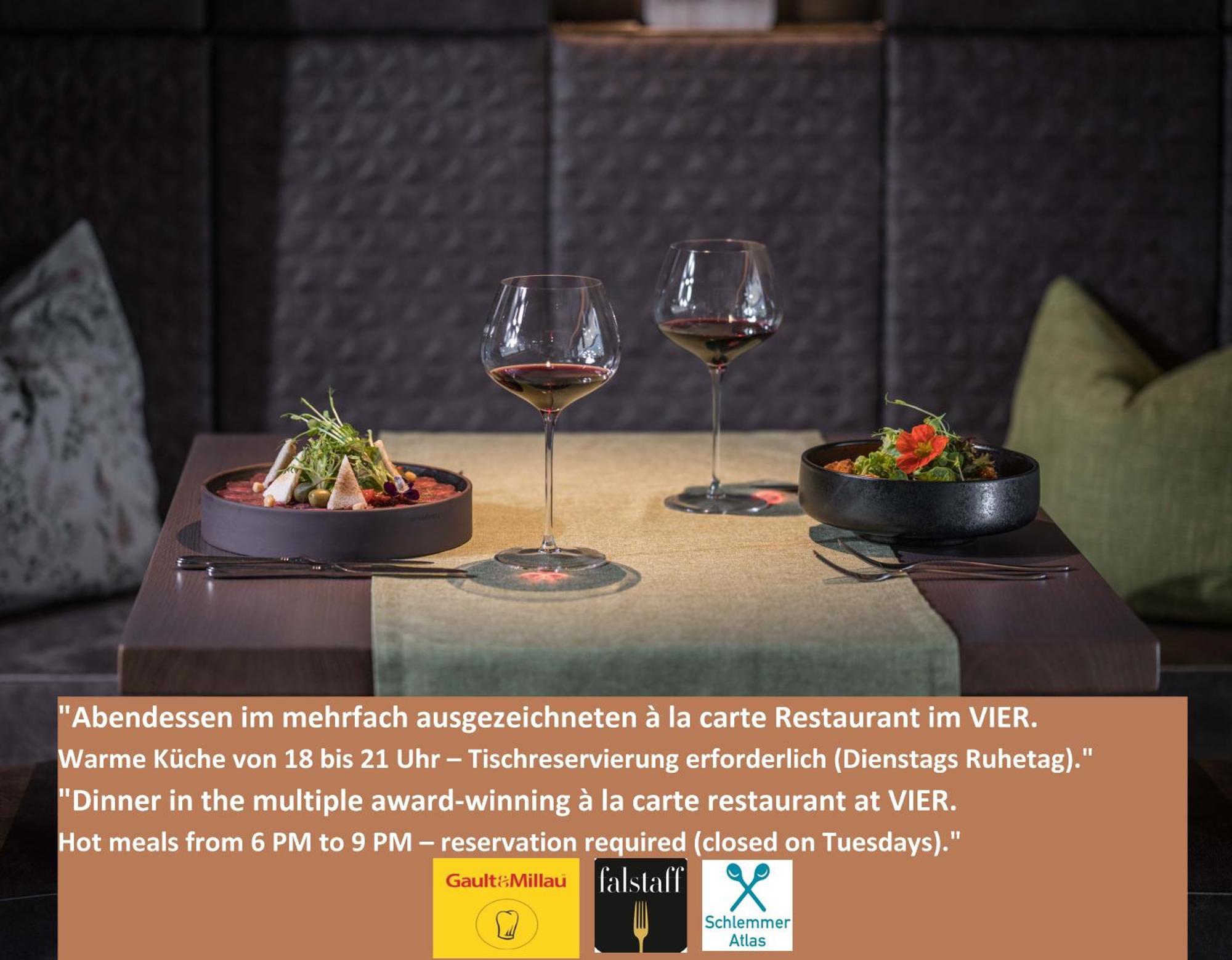 Vier Studios & Restaurant Längenfeld Eksteriør bilde